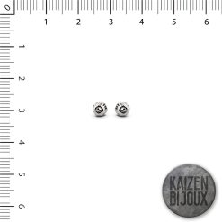 Separador Bolita rayada mini