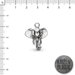 Dije cabeza de elefante