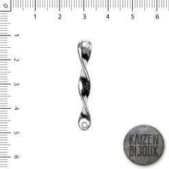 Separador retorcido pulsera