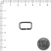 Argollas Rectangulares 17,4 x 10,5 mm