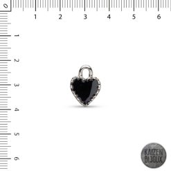 Corazon 12mm borde labrado