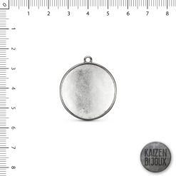 Base medalla 27mm Doble Faz
