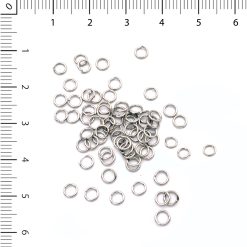 Argollas 4mm niquel