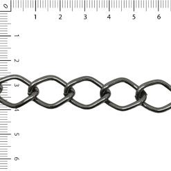 Cadena Aluminio Rombo Peltre