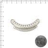 Cuello calado niquelado