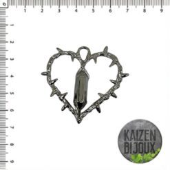 Corazon espinado con pendulo
