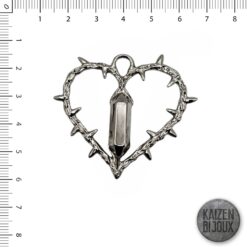 Corazon espinado con pendulo