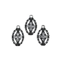 Dije Oval con Strass