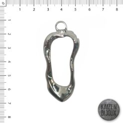 Dije Silueta gota irregular