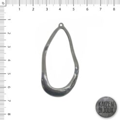 Dije Silueta oval irregular