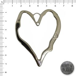 Corazon silueta rustica love