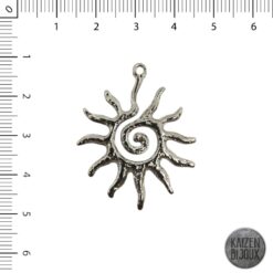 Dije Sol espiral chico