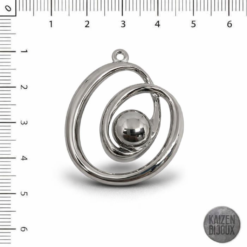 Silueta Caracol con perla