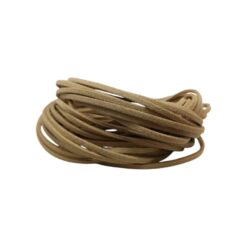 Cinta de Gamuza 3mm Yute Claro