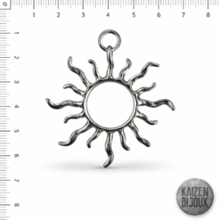 Dije Sol Silueta grande