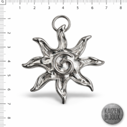 Dije Sol con espiral