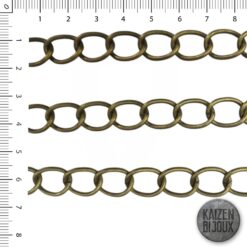 Cadena Chanel 1.8 Bronce